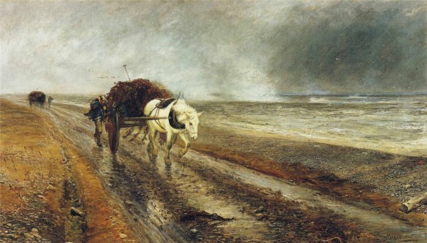 Over the Border by John MacWhirter